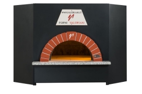 Four a pizza style italien , gaz ou bois 5 pizzas VALORIANI (NEUF)  -Dim ext: 1450x1500x1096mm
-Dim int:1000x1000mm
-Bouche:540x280mm
-Capacité pizza:4-28/5-30cm
-Poids:1100KG

