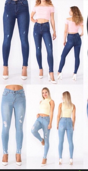 Pantalons femme jeans originaux