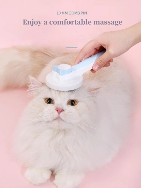 Brosse pour chien et chat Bon état: Bon état des cheveux, facile à nettoyer. Il est en bon état et peut être utilisé pour éliminer les poils d