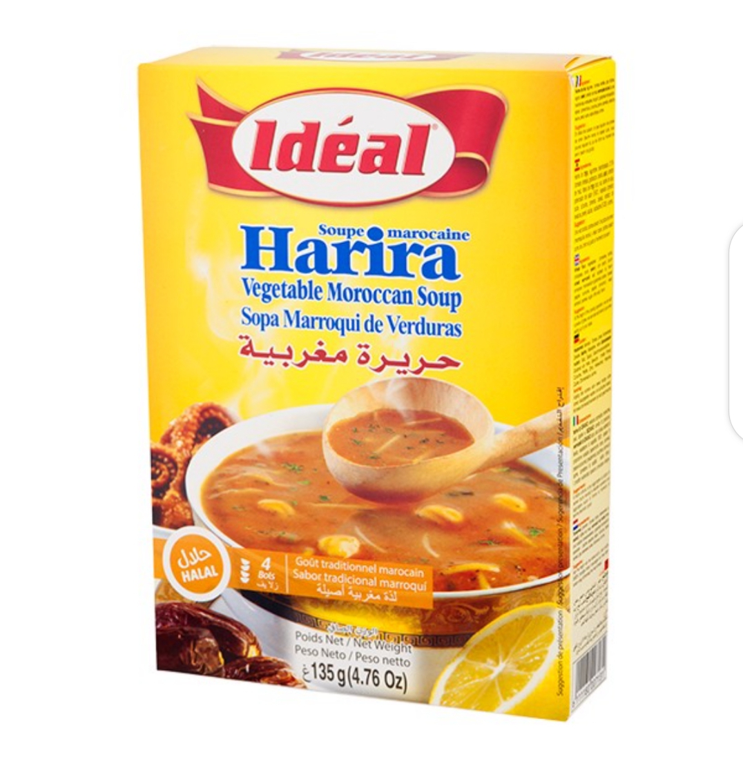 SOUPE MAROCAINE HARIRA Issue du savoir faire culinaire traditionnel marocain, la soupe Harira est faite à base d