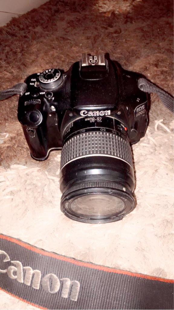 Canon EOS 600D Canon EOS 600D
Objectif 29-80mm