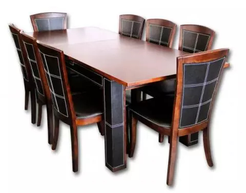 Table a manger tendance pour votre salle a manger Demandez cette belle et grande table a manger avec ses 10 chaises a un prix réduit.
Ces meubles neufs designs et modernes sont un allié sur
pour rendre votre salle a manger top.