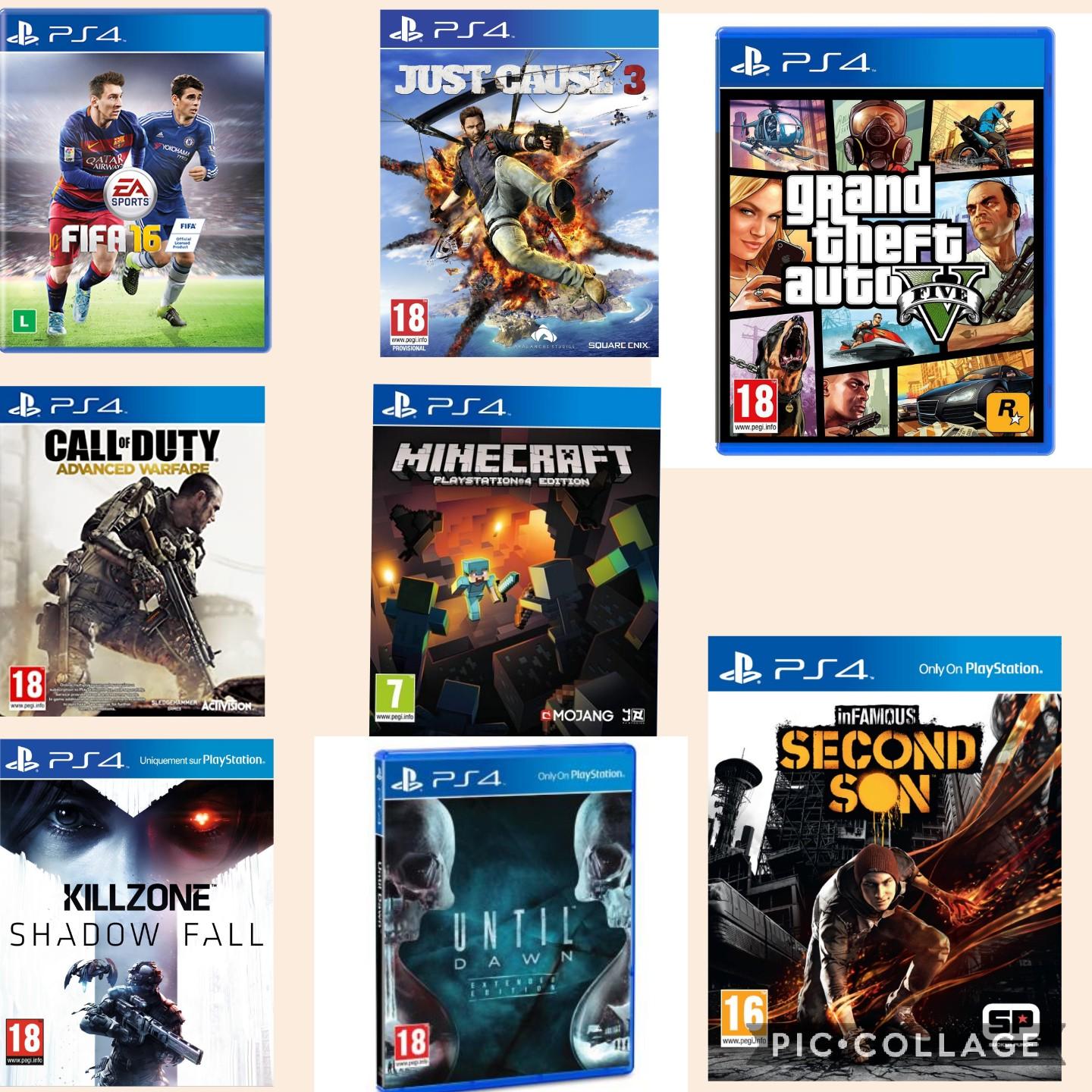 25 Jeux Ps4 Par Lots à Sébikotane