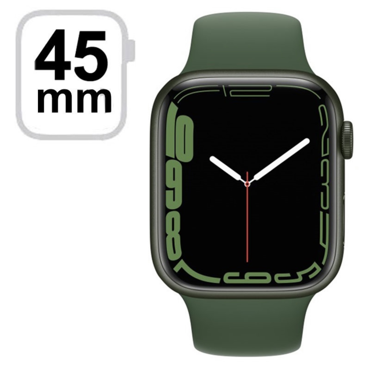 Apple Watch Serie 7 45mm  Apple Watch Serie 7 45mm Gps + Cellulaire scellé disponible chez Ziza Phone. Vente sur facture avec garantie. Possibilité d’échange et de livraison 