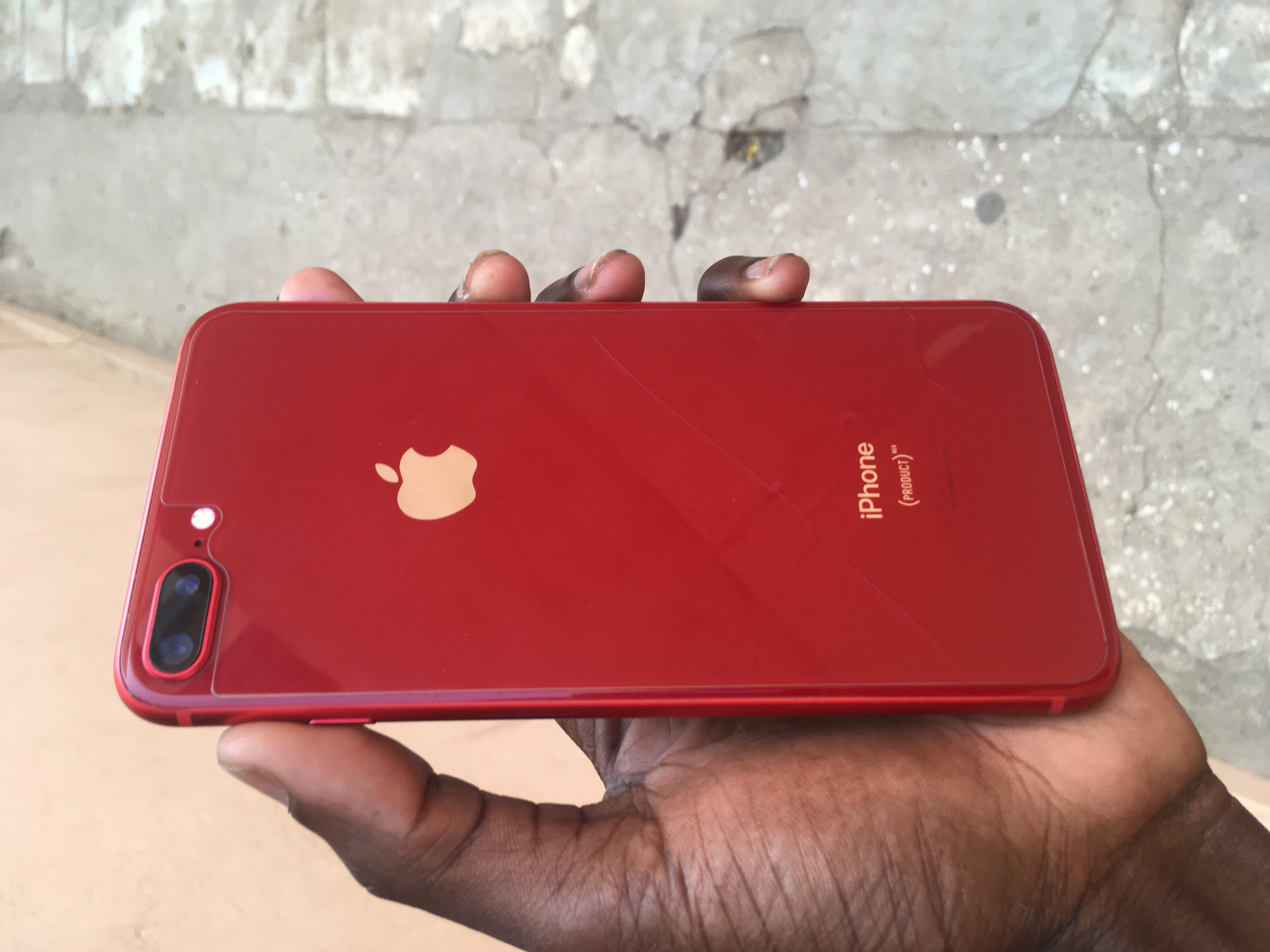 スマートフォン/携帯電話 スマートフォン本体 iPhone 8 Plus 64 red à Derklé