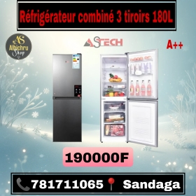 Vente de Réfrigérateurs et congélateurs  Réfrigérateurs combinés Astech 
et Deska  trois et quatre tiroirs disponibles chez Albichru Shop. Si vous êtes intéressé veuillez nous contacter sur 781711065