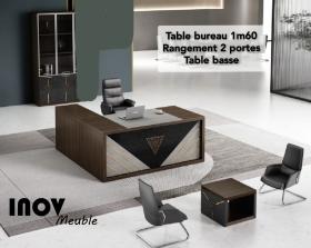 Ensembles tables de bureaux 3 Des magnifiques ensembles table de bureau 1m60 + rangement 2 portes + table basse disponibles chez Top Produit et Services.
livraison + montage GRATUITS dans la ville de Dakar.
Contactez-nous pour en savoir plus