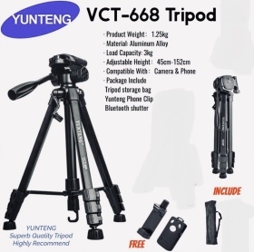 Trepied camera vct 668 Disponible 
