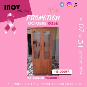 Vaisseliers en bois 2/3 battants PROMO OCT ROSE23 SPÉCIALE PROMO OCTOBRE ROSE

Des vaisseliers en bois tous neufs et de fabrication Italienne. De Qualité supérieure et jamais utilisés disponibles en 2 et 3 battants à partir de 90milles. Le prix varie selon le nombre de battants.

Livraison possible + Montage GRATUIT dans le ville de Dakar.
Contactez-nous pour plus d