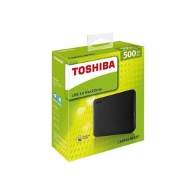 Toshiba Disque Dur Externe - 500 Go - Toshiba - Noir