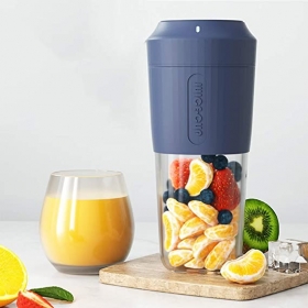 Mini Portable Blender,Personal Blender 350Ml Smoothie Shake Maker Fruit Juice Cup, Rechargeable