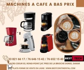 PROMO MACHINES A CAFE AU SENEGAL Chers clients, Best continental vous propose des MACHINES A CAFE NESPRESSO de très bonne qualité. Profiter de la promo du moment. 
•-Machine à café Haier HDCM-13B à 55 000 CFA ;
•-Machine à café nespreso VERTUO POP à 180 000 CFA ;
•-Machine à café NESPRESSO Blanche à 125 000 CFA ;
•-Machine à café NESPRESSO Noire à 125 000 CFA ;
•-Machine à café NESPRESSO Rouge à 125 000 CFA ;
•-MACHINE-A-CAFE-NESPRESSO-INISSIA à 135 000 CFA ;
•-Machine à café HAIER EXPRESSO HCCM-36S à 90 000 CFA ;
•-Machine à café à capsules - PHILIPS  SENSEO Original HD655453 à 115 000 CFA ;
•-Machine à café à capsules - PHILIPS  SENSEO Original  avec dosettes à 110 000 CFA ;
•-Dosette à 8 000 CFA l