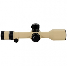 HENSOLDT ZF 3.5-26X56 SAND RIFLESCOPE - (Indo Optics) Specifications
Item Condition:	New
Scope Weight:	45.86 oz.
Scope Length:	14.57"
Magnification Range:	3.5-26x
Scope Objective Diameter:	56mm
Scope Tube Size / Mount:	36mm
Scope Turret Adjustment:	0.1 MRAD
Reticle Position:	First Focal Plane
Field of View:	100.9m to 13.8m @ 1000m
Illuminated Reticle:	yes
Scope Finish:	sand
MPN	10221071
UPC	649553471730
MPN	10221071

