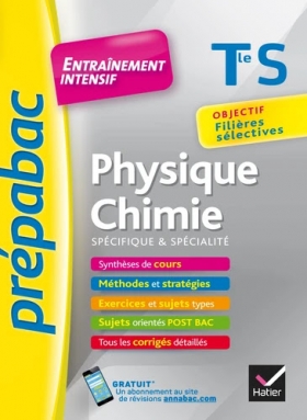 PDF - Physique - Chimie Tle S, spécifique et spécialité  Description
Toutes les ressources pour exceller en physique-chimie terminale S, avec l