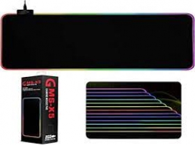GMS-X5 RGB Gaming Mouse Pad 10 Lighting Modes Oversized Glowing Led Extended
