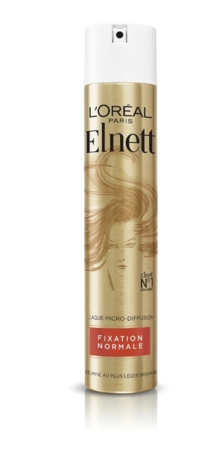 Laque cheveux Fixation Normale ELNETT 300ml  Laque, Fixation Normale. Maintient votre coiffure en lui gardant tout son naturel. Protège vos cheveux de l