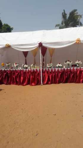 Décoration de Mariage partout au Sénégal Disponible pour toute vos décoration de mariage au Sénégal