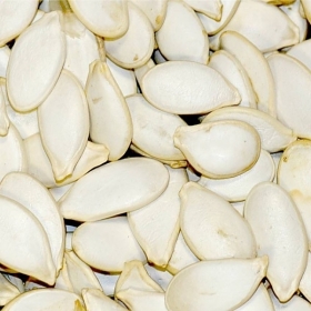 Graine de courges 
Les graines de courges sont riches en protéines, en antioxydants, en vitamines, en minéraux et en fibres alimentaires. Elles ont un index glycémique bas (25) et sont très riches en acide oléique qui permet d