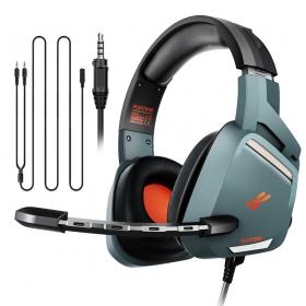 Casque gaming plextone g800 e nouveau plextone g800 casque bras en métal avec échelle et microphon, compatible ps3/ps4/xbox one/xbox 360/pc/mac nintendo scwitch micro 90 mm ajustez et faites pivoter le stockage interface 3,5 mm, conception légère de réduction du poids du jeu corne haute fidélité de 50 mm, marque: plextone modèle: g800 communication: filaire longueur du cordon: 1,2 m norme étanche: ipx-4 pilote: 50 mm impédance: 32ω sensibilité: 101 db gamme de fréquences: 20 hz-20 khz contrôle: avec volume et micro longueur de câble: 1,2 m prise: 3,5 mm.