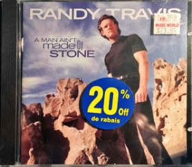 CD Country - Randy Travis -  a man ain't made of stone 