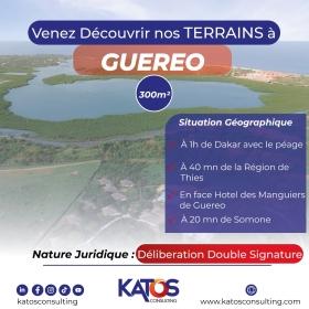 Vente de terrains 300m² GUERE0