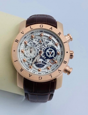 Montre Bvlgari chrono Bvlgari chronographe bracelet cuir
plusieurs couleurs disponibles.
livraison possible partout sur Dakar .
