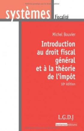PDF - Introduction au droit fiscal général et à la théorie de l