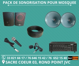 NOUVEAU PACK COMPLET DE SONORISATION POUR MOSQUÉE À BON PRIX 03 