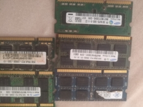 Ram DDR 3 et DDR 2 pas cher Mémoire (RAM) pour ordinateur portable à grande fréquence 10600s 8500s
DDR 3 4go 8000, 2go 4000
DDR 2 2go 5000, 1go 2500