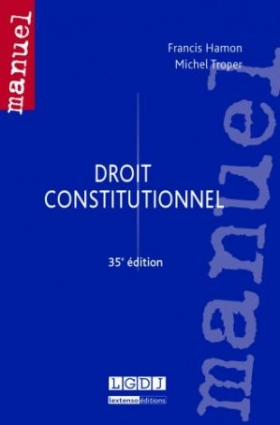 PDF - Droit constitutionnel -32*EDITION - Hamon, Francis, Troper, Michel Description
Présentation de l