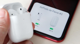 AirPod 2 AirPods 2
✅Super qualité
✅Détection des oreilles pause / play  
✅Batterie : autonomie de 6h à 8h 
✅wireless charging  
✅Gps localisation 
✅Changement de nom 
✅Pop-up  
✅Personnalisation des commandes sur écouteurs