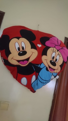 Coussin Mickey mouse et Minnie