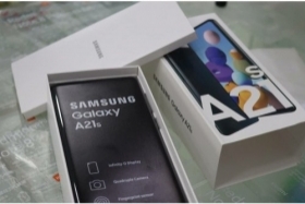 Samsung A21s Smartphone Samsung Galaxy A21S tout neuf dans sa boite 64Go de stockage port micro sd extensible, Ram 4Go, reseau 4G, ecran de 6.5 pouces, batterie de 5000mAh, camera principale 48+8+2+2 megapixel, camera frontale de 13megapixel, android 10 NB : Produit authentique et garantie