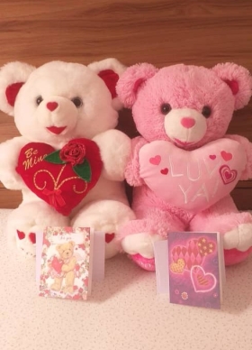 Joli Nounours cadeau Love Nouvelle collection de peluche ours "love is beatiful"la plus belle façon de dévoiler son coeur avec ces nounours très doux et agreables au toucher.quoi de plus vrai que d