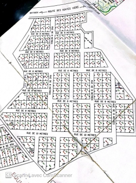 Terrains de 150 m² - 225 m² - 300 m² à vendre