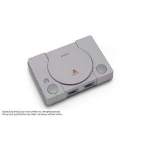 Sony Playstation Classic - Mini Console De Jeu + 20 Jeux Integrés - Gris