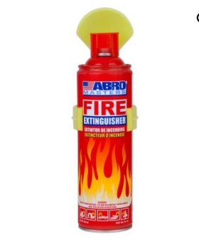 Fire extinguisher  extincteur à poudre chimique polyvalent à usages multiples
non toxique et respectueux de l