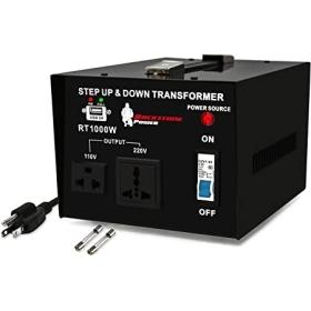 TRANFORMATEUR A VENDRE  TRANSFORMATEURS AIR STAR de tension CA élévateur et abaisseur facile pour convertir de 110-120V à 220-240V ou de 220-240V à 110-120V à 50Hz ou 60 Hz pour protéger tous vos appareils.
-------------------------------------------------------------------------