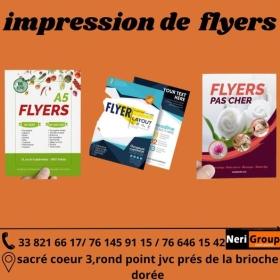 IMPRESSION DE 100 FLYERS FORMAT A5 03 Nous vous offrons une impression des flyers format A5 de qualité.