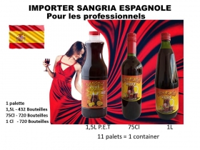 Achat en gros Sangria  et Vin espagnol Bag in Box 3L/5L/10L/20L/ 