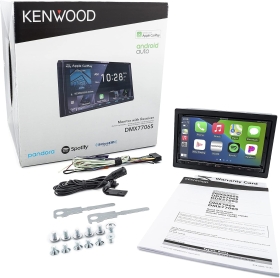Kenwood DMX7706S 6.95" Digital Media Receiver w/Bluetooth, Apple CarPlay and Android Auto Kenwood DMX7706S 6.95" Digital Media Receiver w/Bluetooth, Apple CarPlay and Android Auto

Deux entrées de caméra offrent aux utilisateurs la possibilité d