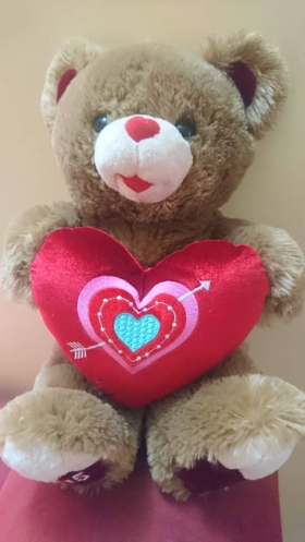 Peluche Teddy sweet heart