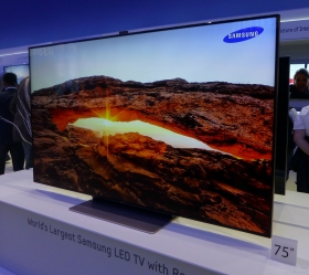 Téléviseur smart Samsung 75 pouces