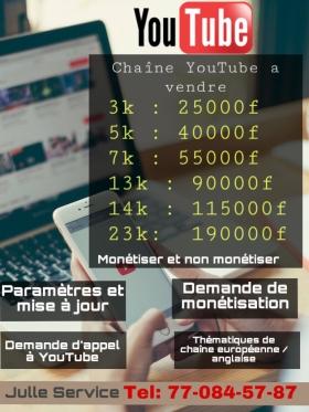 Chaîne YouTube 