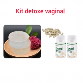Kit detox vaginal purificateur vaginal Nos kit detoxe vaginal composé d