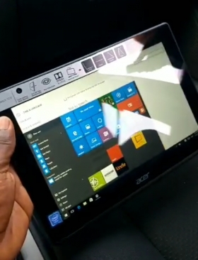 Ordinateur tablette Acer sans clavier