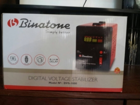 REGULATEUR BINATONE Regulateur Binatone 1000Va avec des sorties 110/220 et un port USB pour la charge telephonique
Garantie 12 mois 
