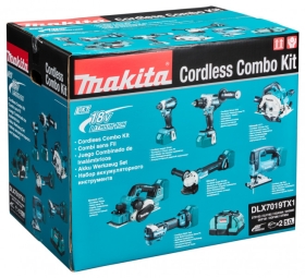 Makita DLX7019TX1 18V Combiset (7 machines)