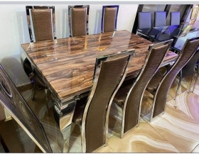 Tables à manger Bonjour, je vends de très bonnes tables à manger de haute qualité et debout pour embellir votre salon, venant de TURQUIE.
Prix ​​370 000f
Livrer et installer gratuitement ici à Dakar
Tel/whatsApp 776684742