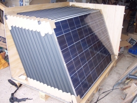 Lot de 10 panneaux solaires de 260 Watt 